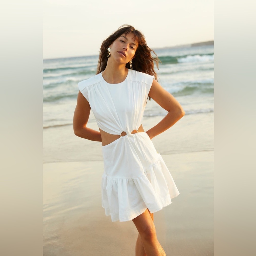 Aje Ring Flip Mini Dress